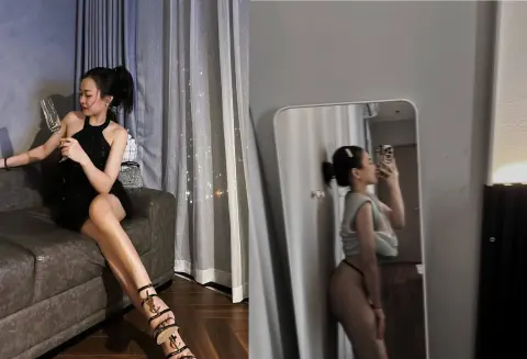 Vợ đòi chơi some nhưng chồng cho dildo