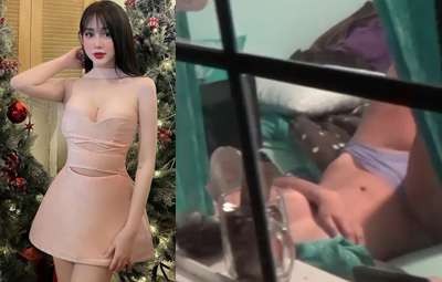 Gái Xinh Thuý Quỳnh Bị Hàng Xóm Quay Lén Thủ Dâm